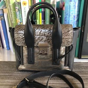 3.1 Phillip Lim Mini Black Pashli Leather Satchel